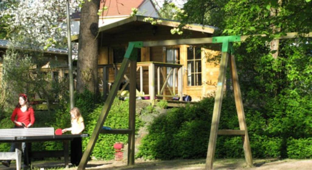 Camping Des Rochers Des Parcs Hotel Clecy Phòng bức ảnh